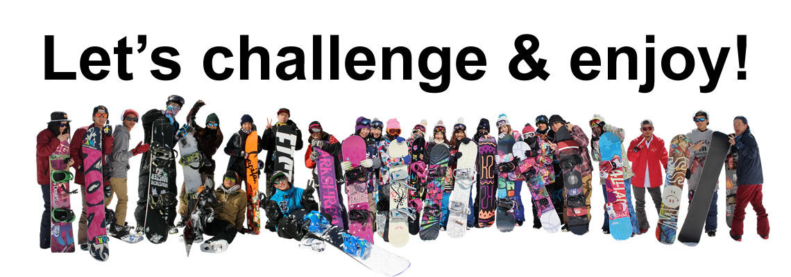 Let's challenge & enjoy!