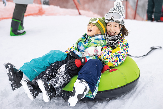 チュービング写真